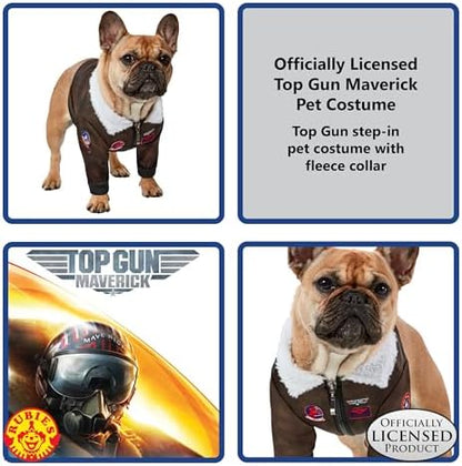 Rubies Top Gun: Maverick Pet Costume for for Dogs or Cats, XS - Image 2