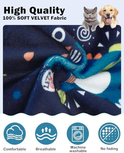 CuteBone Dinosaur Costume Dog Pajamas, Stretchy Spandex Crystal Velvet Sleepwear Coat for Small Dogs, Soft & Warm Pet Outfit Clothes for Cold Weather, Cozy Pullover Design COSP19S - Image 4