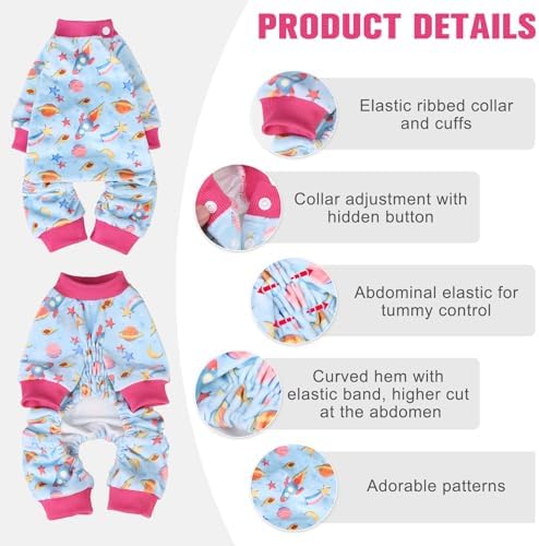BEAUTYZOO Dog Pajamas, Soft Stretchy Fleece Puppy Sweater for Medium Dogs - Image 6