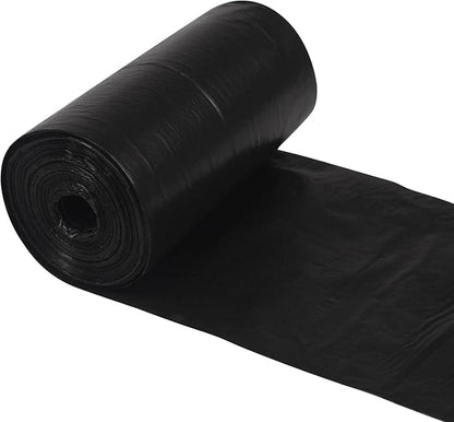 80 Count Cat Litter Waste Bags for Scooping, Black, 5 Liters