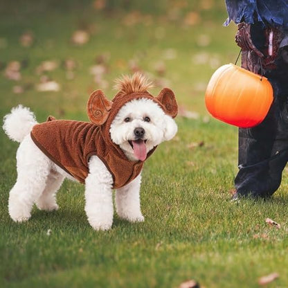 FLAdorepet Halloween Dog Monkey Costume Outfits for Small Large Dog,M - Image 3