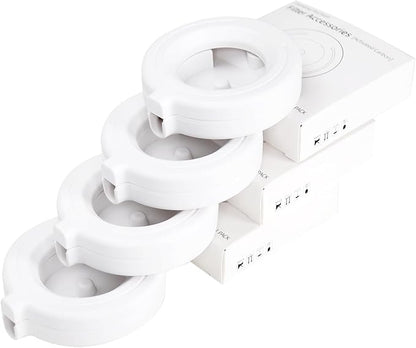 RIZZARI Water Dispenser Replacement Filters: Official Genuine Product 4 Pack Replacement Filters for Automatic Pet Waterer - Triple Filtration System