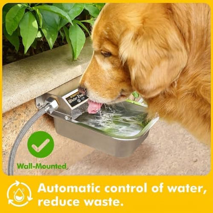 Automatic Self-Filling Dog Water Bowl,3L/101oz
