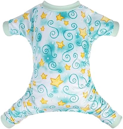 CuteBone Small Dogs Outfit Soft Puppy Onesies Pjs Dog Pajamas Pet Coat Cat Apparel Comfy Doggie Jumpsuit Bodysuit for All Seasons by CuteBone