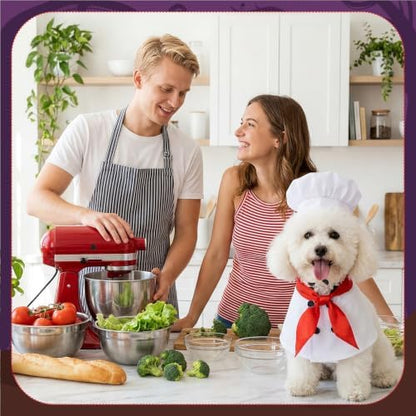 Halloween Dog Costumes, Dog Chef Costume, Pet Chef Outfit, S - Image 7