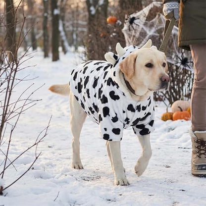 FLAdorepet Halloween Dog Cow Costume Outfits for Small Medium Large Dog,5XL - Image 4