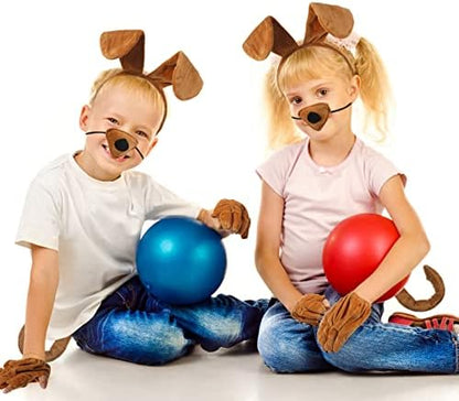 Syhood Puppy Dog Costume Set for Halloween Carnival - Image 4