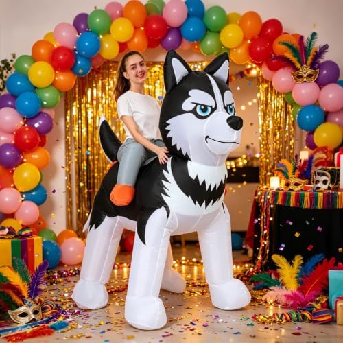 Inflatable Costume for Adult Ride on Animal Blow up Costumes Inflatable Halloween Costumes Fancy Dress Adults - Image 5