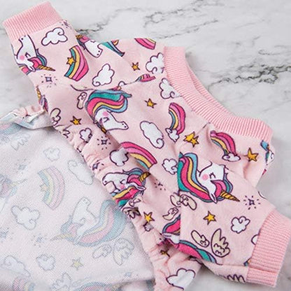 CuteBone Small Dogs Outfit Soft Puppy Onesies Pjs Dog Pajamas Pet Coat Cat Apparel Comfy Doggie Jumpsuit Bodysuit for All Seasons - Image 3
