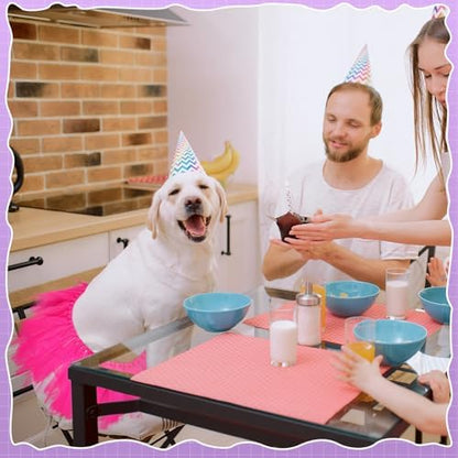 Dog Tutu for Dogs Tulle Skirt Pet Costume, Purple - Image 5