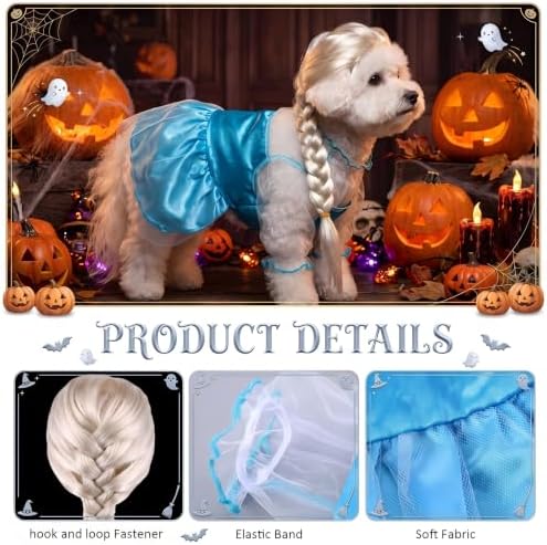 Halloween Princess Costume for Dog, XL - Image 3
