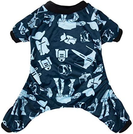 CuteBone Small Dogs Outfit Soft Puppy Onesies Pjs Dog Pajamas Pet Coat Cat Apparel Comfy Doggie Jumpsuit Bodysuit for All Seasons - Image 2