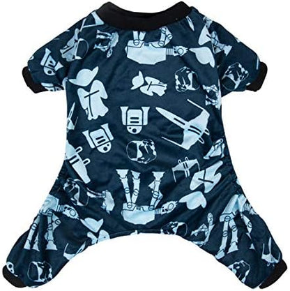 CuteBone Small Dogs Outfit Soft Puppy Onesies Pjs Dog Pajamas Pet Coat Cat Apparel Comfy Doggie Jumpsuit Bodysuit for All Seasons - Image 2