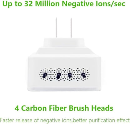 Ionizer Air Purifier, Air Ionizer Plug In Ion Generator with Highest Output, Plug In Odrx & Ion Air Purifier for Purify: Odors, Pets Smell, Etc (5-Pack)