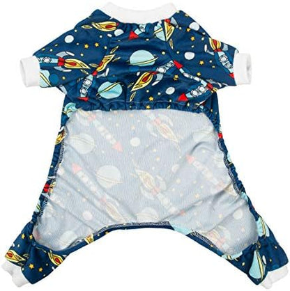 CuteBone Small Dogs Outfit Soft Puppy Onesies Pjs Dog Pajamas Pet Coat Cat Apparel Comfy Doggie Jumpsuit Bodysuit for All Seasons - Image 6
