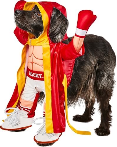 Rocky: Rocky Balboa Pet Costume for For Dogs or Cats by Rubies, Small - Image 2