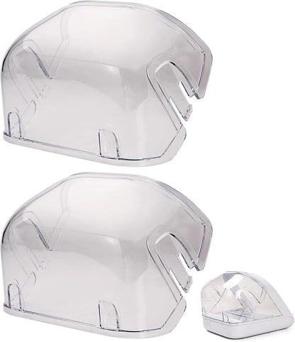 Pet Feeder Rear Cover for Pet Feeder & Connect, YOIHABV Cat Feeder Cover, Help Ensure Persistent Pets Can't Access/Steal Food from The Rear of The Cat Feeder While Lid is Open(2 Pack)
