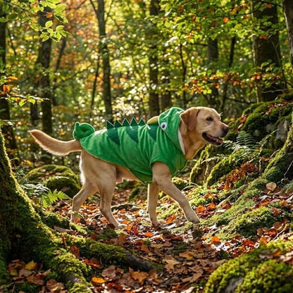 Halloween Chameleon Dog Costume Funny Pet Cat Clothes Outfits,5XL - Image 4