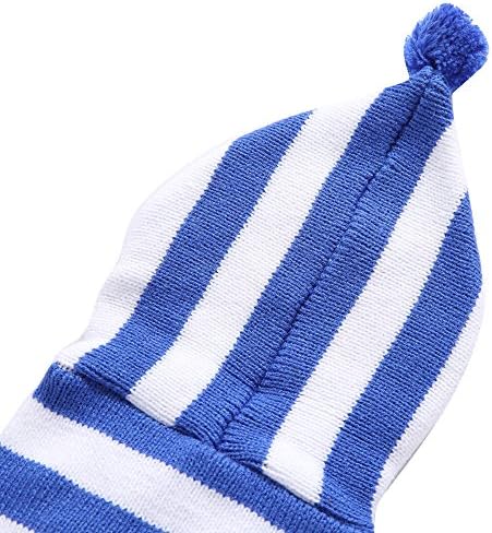 S-Lifeeling Red and White Striped Dog Sweater Holiday Halloween Christmas Pet Clothes Soft Comfortable Dog Clothes - Image 4