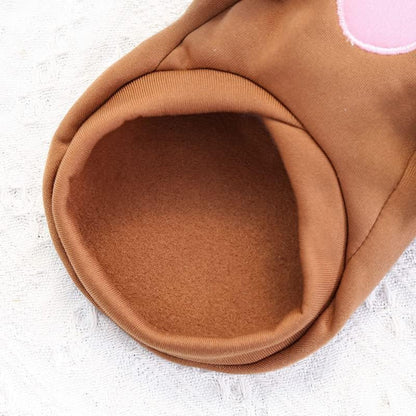 Pet Clothing Dog Transformation Shaped Hoodie (Brown Mouse,2XL) - Image 6