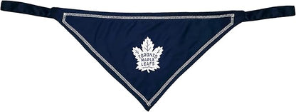Pets First NHL Toronto Maple Leafs TIE Bandana, Size Large/X-Large. Dog Bandana Scarf Bib for Pet Cat Dog. The Ultimate Game-Day, Party Bandana