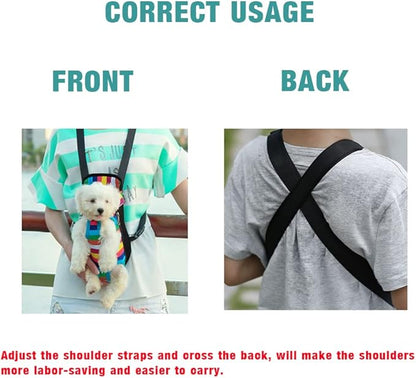 Leconpet Pet Carrier Backpack, Legs Out Adjustable Pet Front Cat Dog Carrier Backpack, Easy-Fit Dog Travel Backpack Carrier for Hiking Camping for Small Medium Puppies Cats (L, Light Grey)