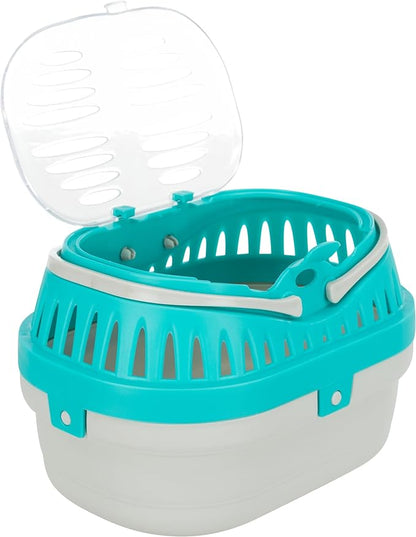 Trixie Pico Transport Crate - Portable Pet Carrier Great for On-The-Go - Traveling Cage for Small Pets, Hamsters, Guinea Pigs, Lizards, and More