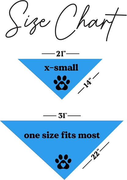 Do Not Pet Dog Bandana (Turquoise, OS 157)