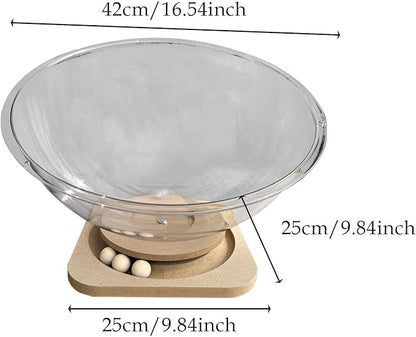 Space Capsule Cat Bed Cat Furniture Universal Easy Cleaning Activity Centre Pet Accessories Cat Nest for Rabbits Puppy Bunny, 42cm