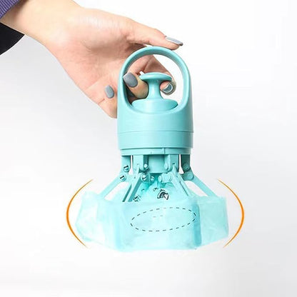 Pooper Scooper for Dog, Portable Dog Poop Holder with Waste Bag Pouch, Sanitary Pet Waste Picker Upper with Claw Pickup Tool, Small & LargeDogs Poop Scoop, Travel Pet Accessories for Walking