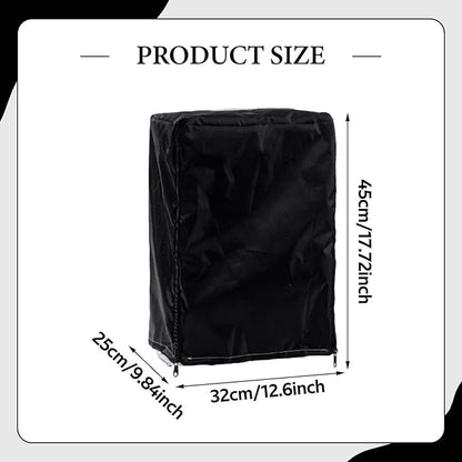 Bird Cage Cover Birdcage Cover, Washable Protection Blackout Cover, Waterproof & Windproof Square Cages Accessories for Parakeets Lovebirds Macaw, Style B (S)
