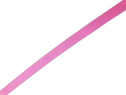 Adjustable Nylon Dog Collar, pet Collar 1 Inch 3/4 Inch 5/8 Inch Wide, for Large Medium Small Dogs (L(1" x 16-23"), Pink)