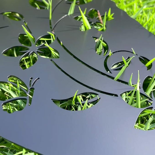 Dog Garden Decor for Outside, Dachshund Gifts for Dog Lovers, Rust Proof Metal Black Silhouette Decorative Garden Stakes for Yard, Patio, Lawn Decorations, Dachshund Outdoor Decor Yard Art