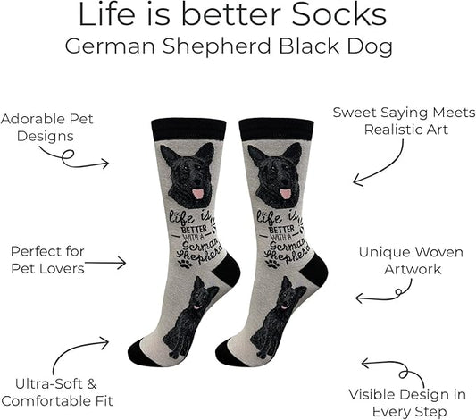 E&S Pets Pet Lover Socks - Dog & Cat Socks - Unisex Novelty Gifts