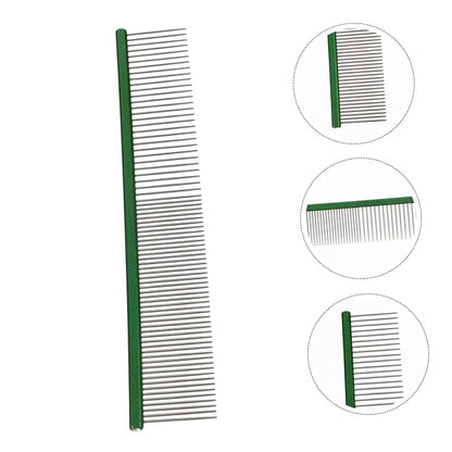 POPETPOP Portable Pet Comb for Cats and Dogs Wear-resistant Grooming Tool for Daily Use Lightweight and Compact Design for Easy Carrying and Storage for Removing Loose Hair and