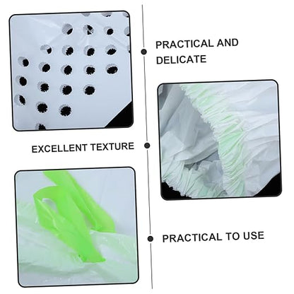 Mipcase 7pcs Cat Litter Filter Bags for Easy Cleanup Design Automatic Closing Feature for Cat Litter Boxes White