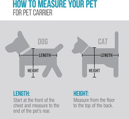 Sherpa 2-in-1 Backpack Travel Pet Carrier, Airline Approved & Guaranteed On Board - Gray, Medium (Brick & Mortar Version)