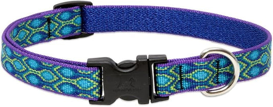 LupinePet Originals 3/4" Rain Song 15-25" Adjustable Collar for Large Dogs