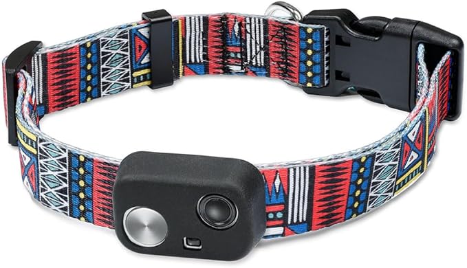 MS-5 Automatic Pet Door Collar, Genuine High Tech Pet Brand Dog Collar for Power Pet Doors - Deluxe Strap (Tribal, Extra Large) - DC-TBL-MS5-XL