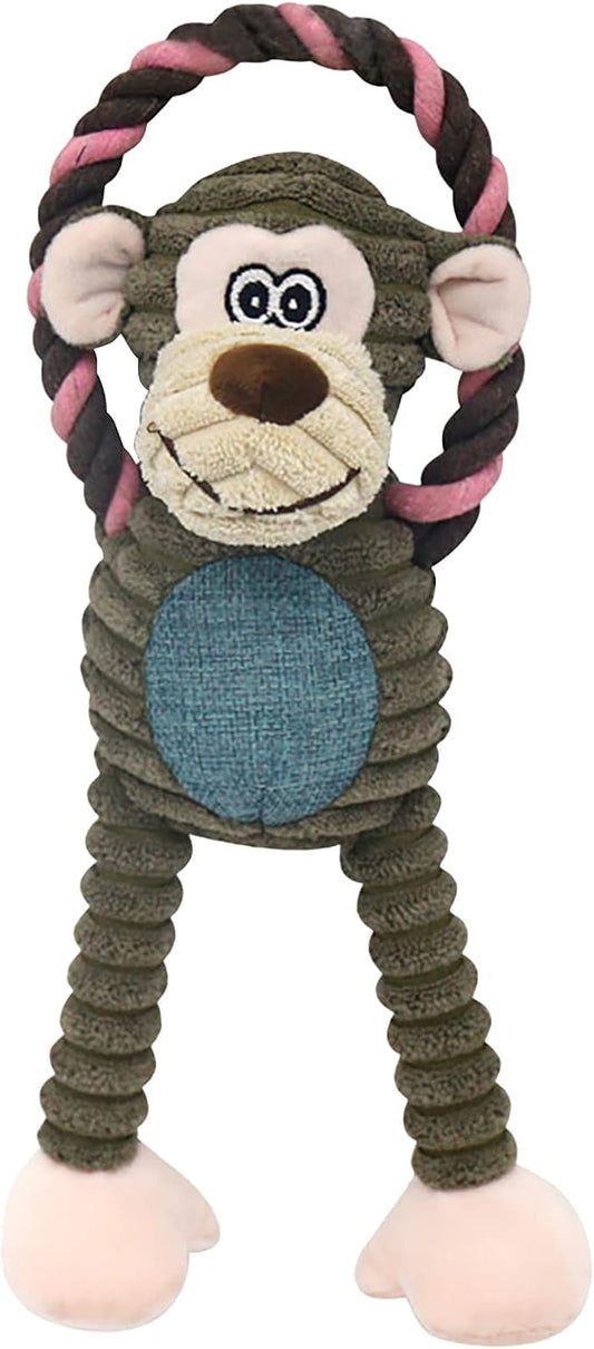 Puppy Chew Toys, Funny Heavy Duty Cute Dog Toys Aggressive Chewers,Soft Durable Fabric Interactive Dog Toy for Aggressive Chewers for Indoor Teething Home Puppy Anxiety Relief Small Medium Breeds