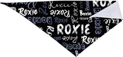 Custom Pet Scarf Personalized Dog Bandana with Name Personalized Add Your Text Bibs Triangle Head Scarfs Gift for Small Medium Large Dogs Cats Baby Puppy Pets Accessories