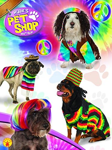 Rubies Rastafarian Pet Costume for Dogs or Cats, Small - Image 6
