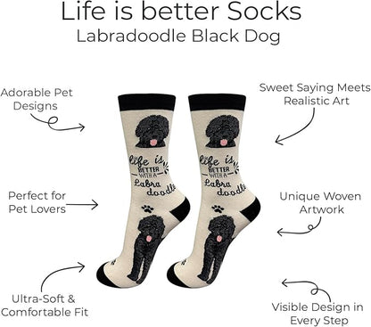 E&S Pets Pet Lover Socks - Dog & Cat Socks - Unisex Novelty Gifts