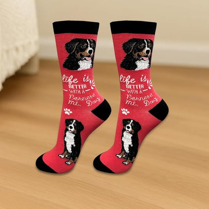 E&S Pets Pet Lover Socks - Dog & Cat Socks - Unisex Novelty Gifts