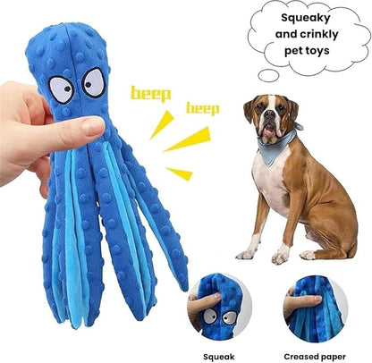 2025 New Upgrade Interactive Chew Pet Toy No Stuffing Bite-Resistant Squeaky Perfect for Puppies, Small and Medium Dogs (2pcs F)