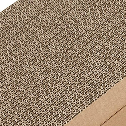 Best Pet Supplies Catify Cat Scratcher, Fun Interactive Scratchers, Posts, Poles, Claw Safe, Furniture Saver Indoor Play Support Natural Cat Behaviors Heavy Duty - Slope Scratcher (2 Pack)