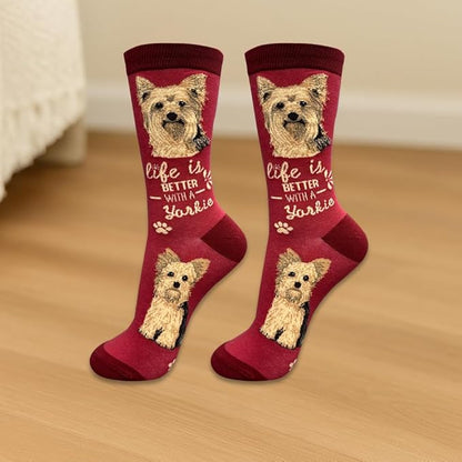 E&S Pets Pet Lover Socks - Dog & Cat Socks - Unisex Novelty Gifts