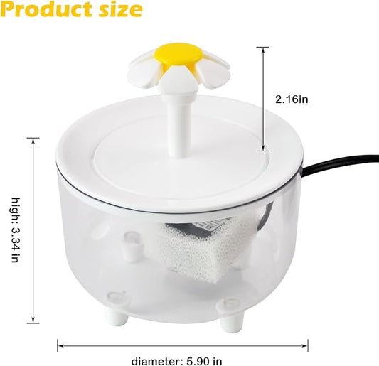 Automatic Parrot Bath,Bird Bathing with Fountains Circulating Filter Cage Cockatiel Bath with Pump Bird Bath Shower for Indoor Parakeets Budgie Cockatiels Small Feathered Pet