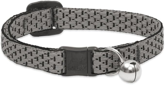 LupinePet Eco 1/2" Granite Cat Safety Collar with Bell , 8-12"