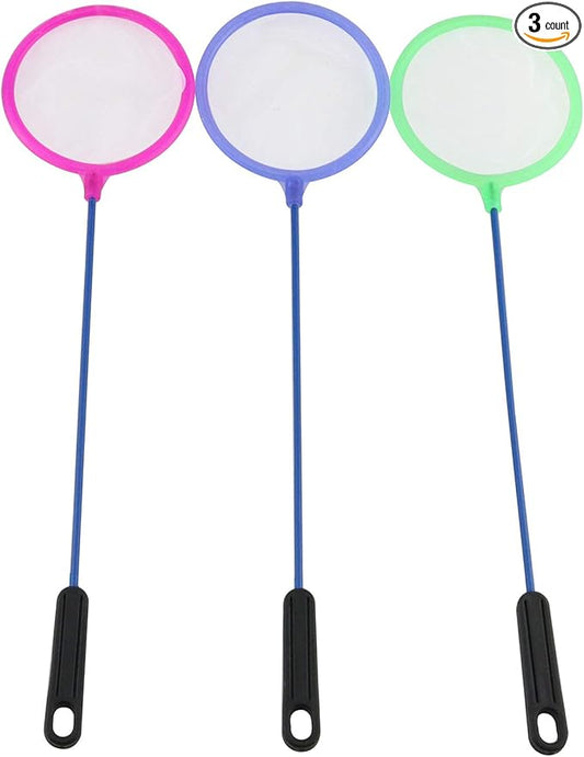 DGZZI Aquarium Fish Net 3PCS Plastic Artemia Sieves Super Dense Mesh Aquarium Fish Tank Tool for Artemia Eggs New Born Fish